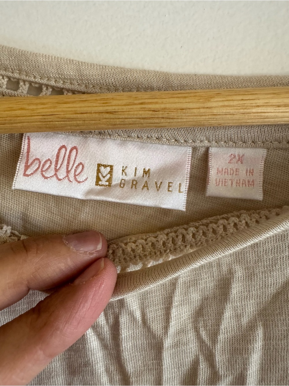 NWOT Belle by Kim Gravel Bundle of 2 pieces knit shirt and jacket. - Picture 4 of 14